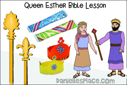 Queen Esther and King Ahasuerus Bible Lesson for Children