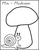 abc letter m printable activity sheet