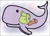 Jonah and Whale Bible Craft and Game for Sunday School