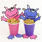 wild things monster cup craft for kids