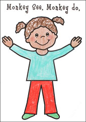 praying child