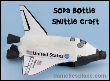 Space Shuttle Soda Bottle Craft