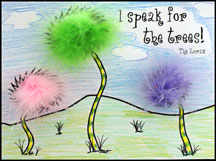 Truffula Tree Activity Sheet