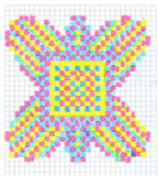 homeschool sunday school Pointillism activity sheet for kids