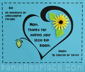 3D flower Craft for Mother's Day 2 www.daniellesplace.com