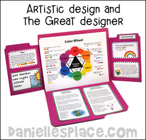 Artistic Design and the Great Designer - Christian Art Lesson About Color for Homeschool