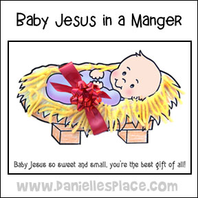 "Jesus, God's Gift to the World" Craft from www.daniellesplace.com