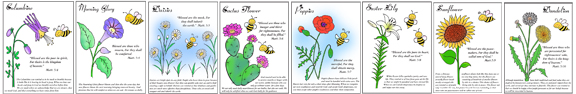 Beatitudes Coloring Sheets