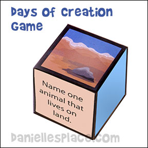 Creation Review Game from www.daniellesplace.com