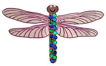 Dragonfly Craft from www.daniellesplace.com
