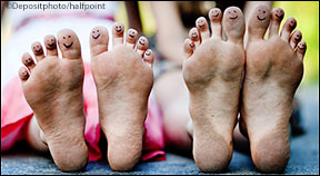 My beautiful feet picture from www.daniellesplace.com