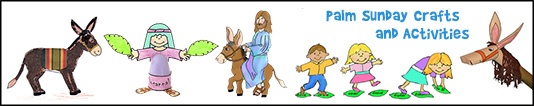 Palm Sunday Sunday School Lessons, Crafts, and Activities from www.daniellesplace.com