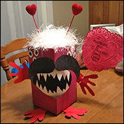 Monster Valentine Box Craft from www.daniellesplace.com Monster Valentine Box Craft 4 from www.daniellesplace.com