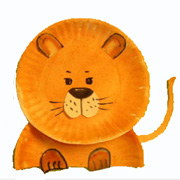 Paper Plate Lion Craft from www.daniellesplace.com