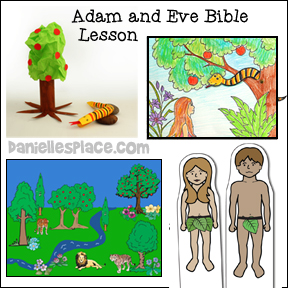 Adam and Eve Sunday School Lesson from www.daniellesplace.com