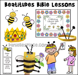 Beatitude Bible Lesson for Children from www.daniellesplace.com