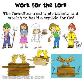 Work for the Lord Sunday School Lesson for Children from www.daniellesplace.com
