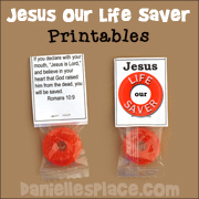 Jesus Our Life Saver Candy Treat Craft