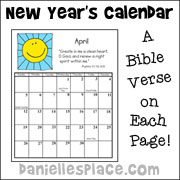 New Year Calendar of Scriptures
