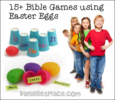 Easter Egg Bible Games for Sunday School