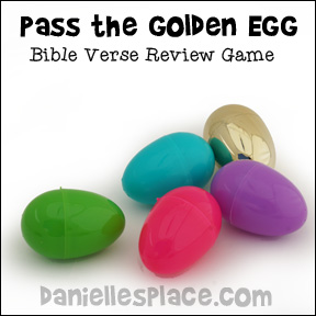 Pass the Golden Egg Bible Lesson Review Game from www.daniellesplace.com