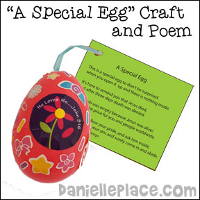 Empty Easter Egg Bible Craft from www.daniellesplace.com