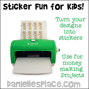 Sticker Making Fun for Kids of all Ages - Design yoru own stickers and use them for special events and money making projects!