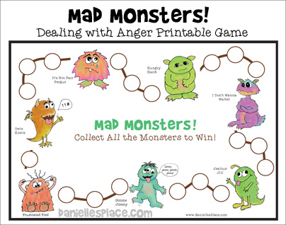 Mad monsters game
