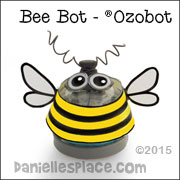 Ozobot Bee Costume from www.daniellesplace.com