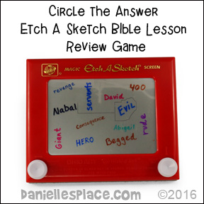 Etch A Sketch Bible Lesson Review Game from www.daniellesplace.com