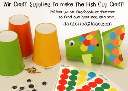 Paper cup fish