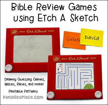 Etch A Sketch Bible Games from www.daniellesplace.com