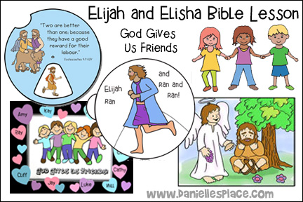 Elijah and Elisha Bible Lesson