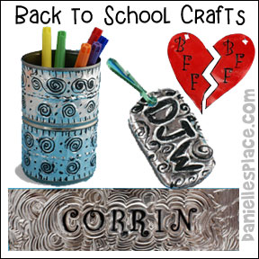 Back to School Crafts Page 3