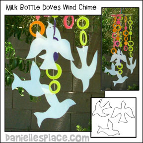 Dove Windchime craft
