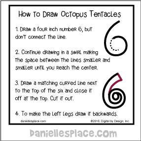 How to Draw Octopus Tentacles
