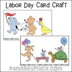 Labor Day Card Craft