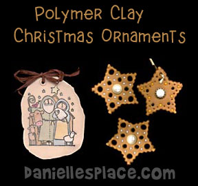 Polymer Clay Christmas Ornaments