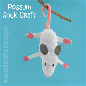 Possum Sock Craft