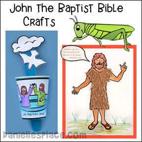 john the baptist bible crafts