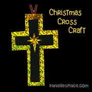 Christmas Cross Craft