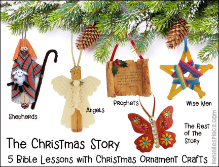 The Christmas Story Bible Lessons Series - Check out the free sample lesson on www.daniellesplace.com