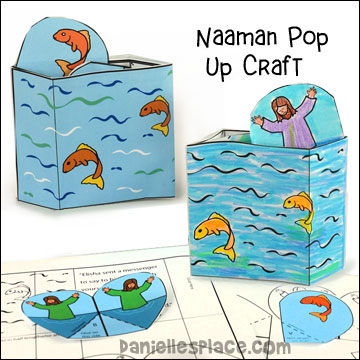 Naaman Bible Craft for Children's Ministry