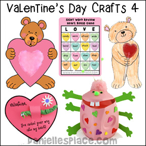 Valentine's Day Crafts for Kids Page 4