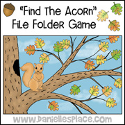 Find the Acron File Folder Math Review Game