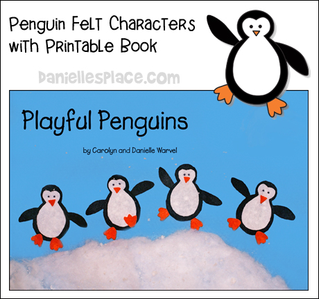 Playful Penguins Printable Book