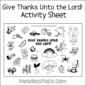 Give thankssheet