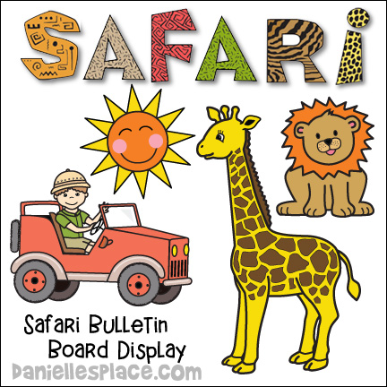 Safari Bulletin Board Display