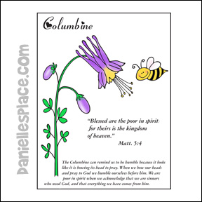 Flower Bible Verse coloring Sheet from www.daniellesplace.com