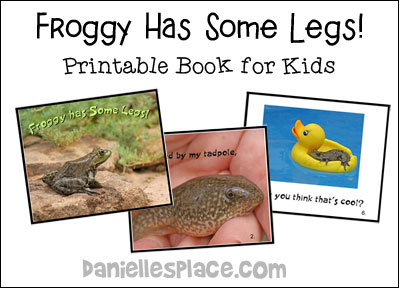 Froggy Has Legs! Printable Book for Children